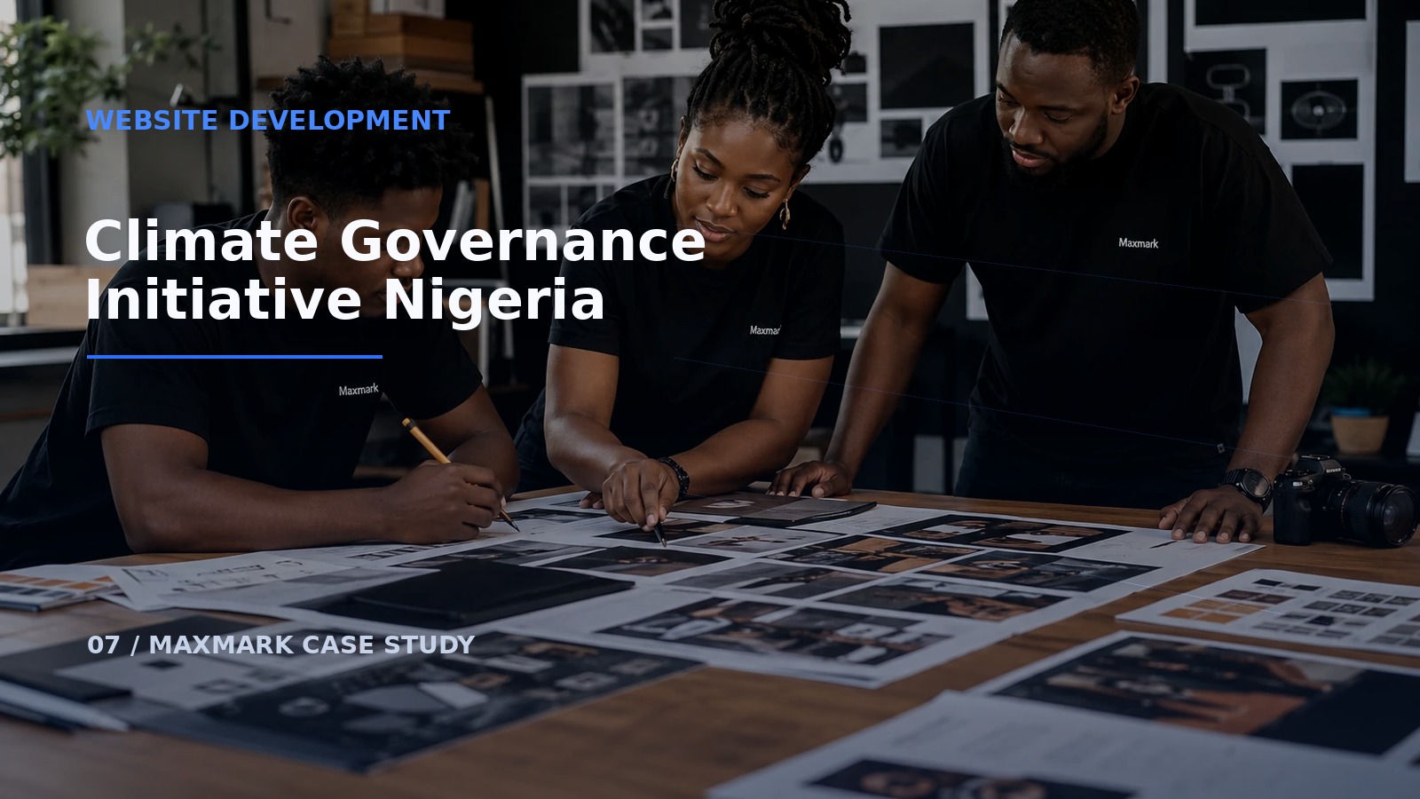 Climate Governance Initiative Nigeria case study visual