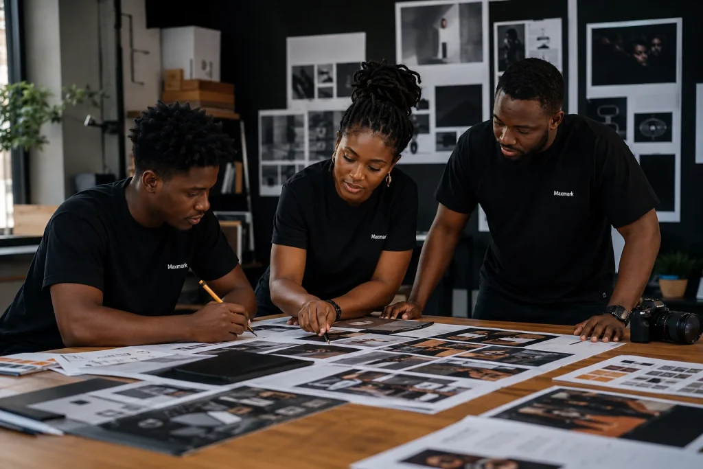 Maxmark creative and strategy workspace for brand trust and visibility decisions.